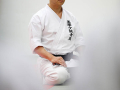 Budo-leiri Kokusai shorinjiryu karatedo/Mugenryu heiho -leiri Oulun uudella Kamppailusalilla. Leirin opettaja Soshi Yuji Matsuoi. 3.2.2013 Oulu. Kuva Pekka Fali.